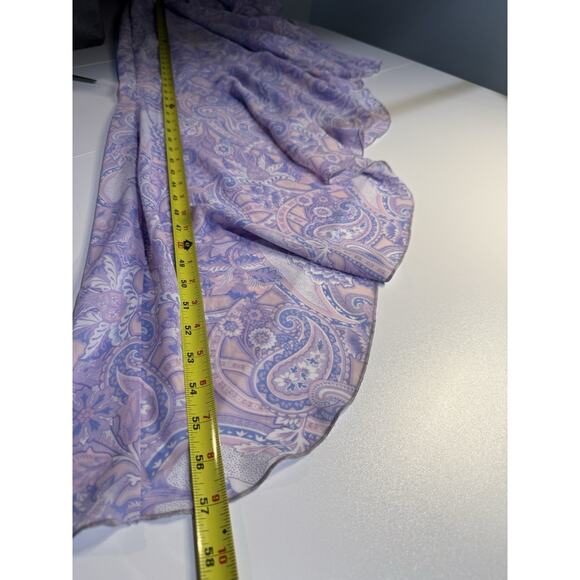 Lovers + Friends Keoni Dress Sz M Asymmetric Hi-Low Backless Dress Purple $238 - Picture 11 of 13